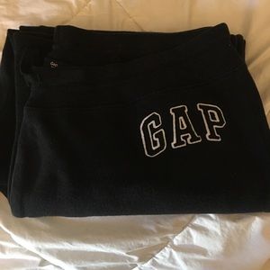 Gap , women’s sz XL, black sweat pants